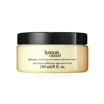 can you use lemon custard glazed body souffle on your face and eyes