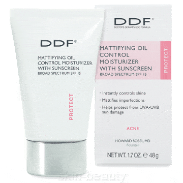 Sirs / Lady> What color is DDF Mattifying Oil Control Uv Moisturizer SPF 15? I recall it being white years ago when