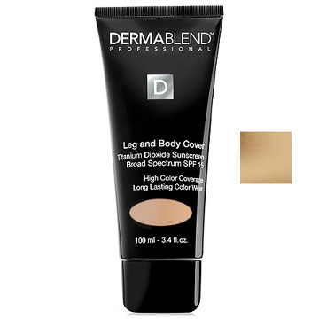 Dermablend Leg and Body Cover SPF 15 - 3.4 oz - Suntan (800726) Questions & Answers