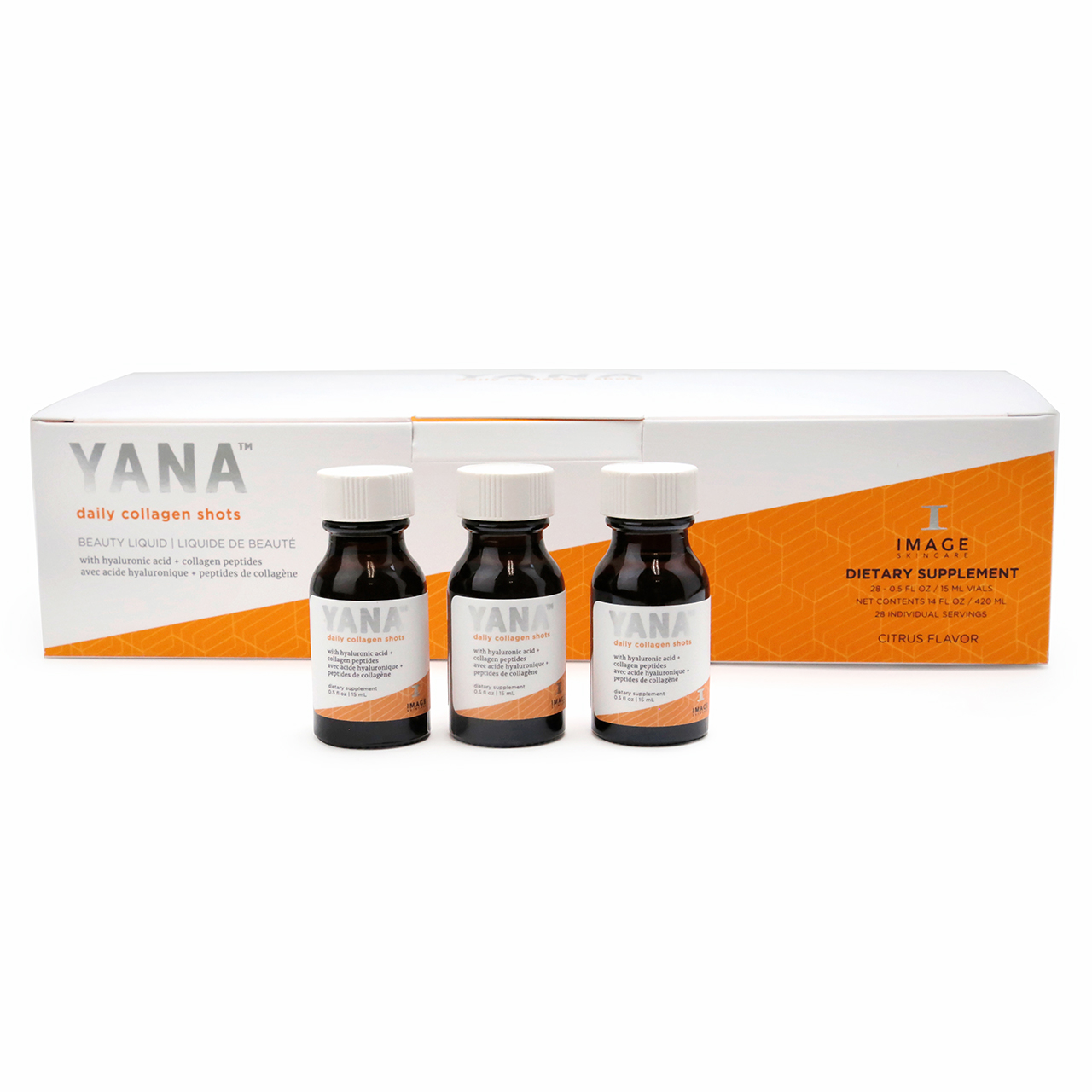 Image Skincare YANA Daily Collagen Shots (28 Day) - 28 x 0.5 oz vials (Y-104) Exp:7/24 Questions & Answers