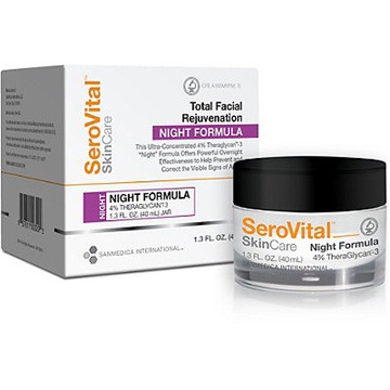 SeroVital Total Facial Rejuvenation Night Formula - 1.3 oz Questions & Answers