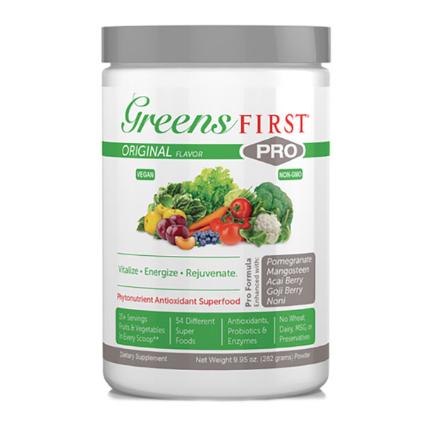 What is the expiry date on the Greens First PRO Powder (8.89 oz.)?