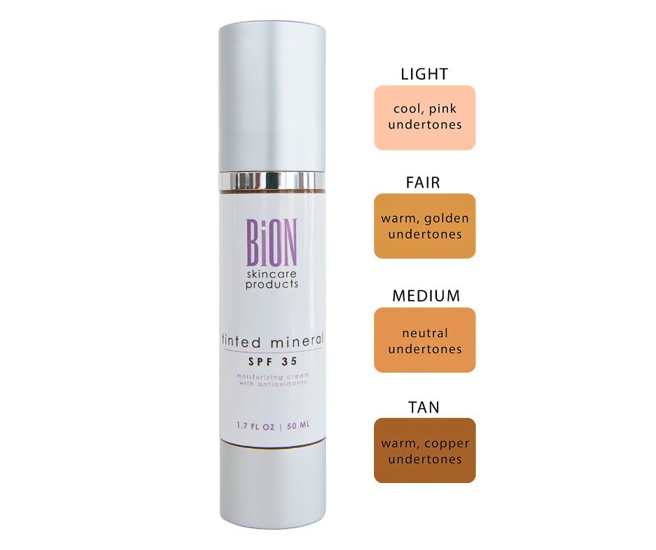 BiON Tinted Mineral SPF 35- 1.7 oz Questions & Answers